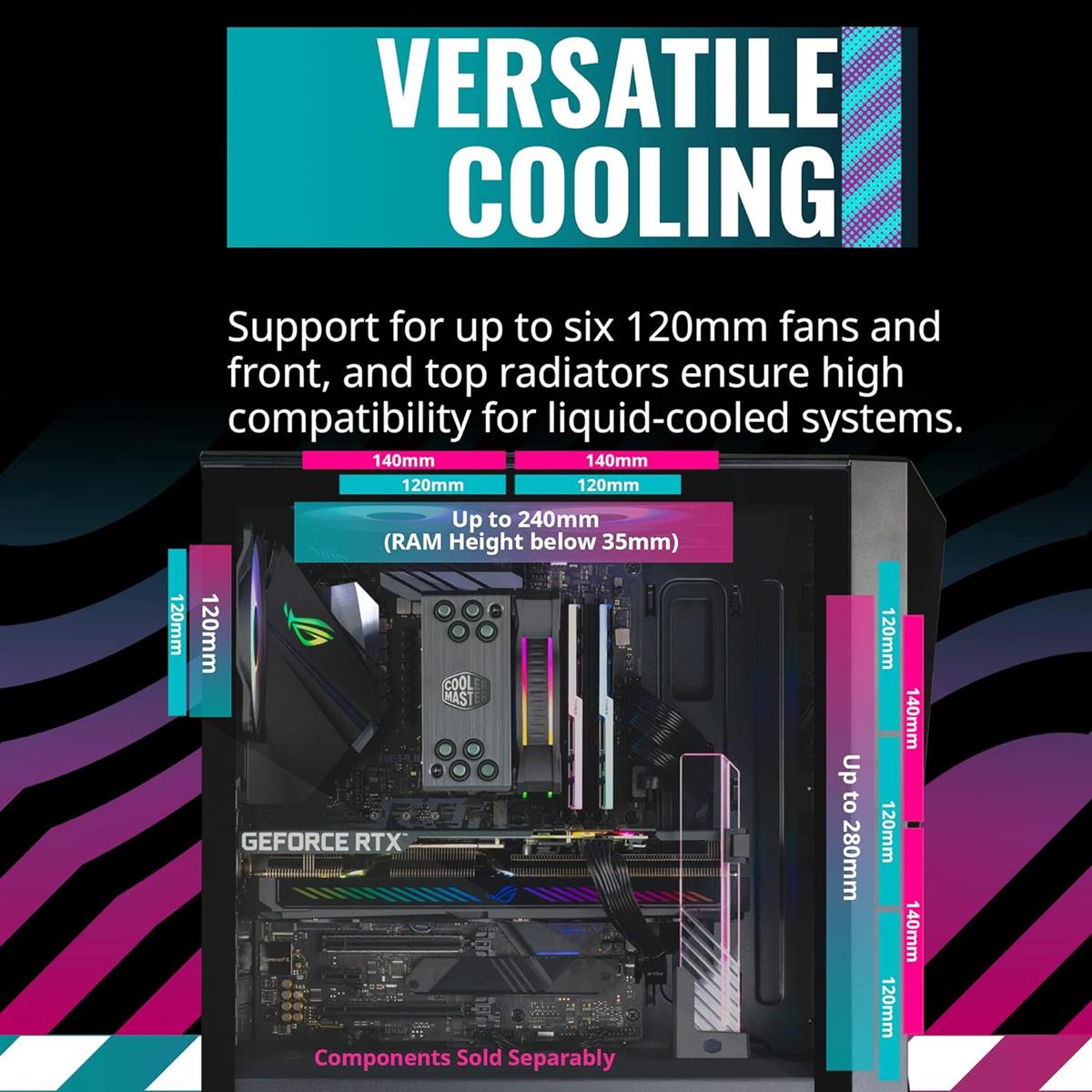 Cooler Master Casing CMP 520 MID TOWER Cooler Master Casing CMP 520 MID TOWER